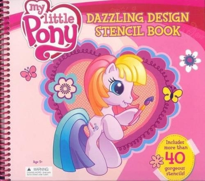 My Little Pony Scrapbooking Stencil Book book