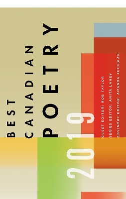 Best Canadian Poetry 2019 book