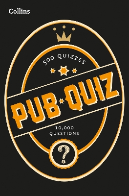 Collins Pub Quiz: 10,000 easy, medium and difficult questions (Collins Puzzle Books) by Collins Puzzles