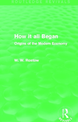 How it all Began by W. W. Rostow