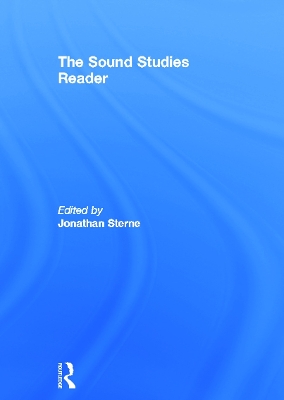 Sound Studies Reader book