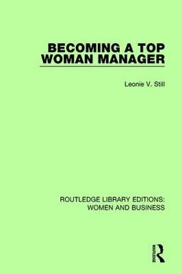Becoming a Top Woman Manager book