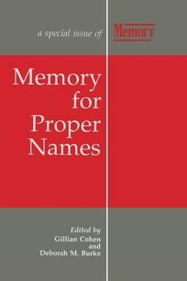 Memory for Proper Names by Cohen