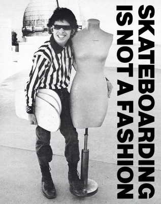 Skateboarding Is Not A Fashion book