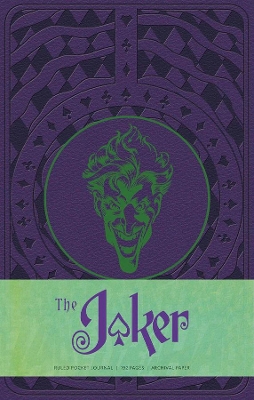 The Joker Ruled Pocket Journal book