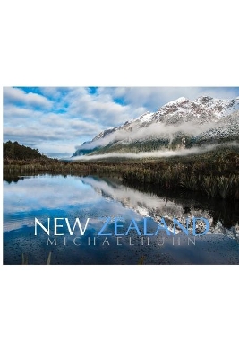 New Zealand Iconic landscape creative blank page journal Michael Huhn: New Zealand landscape blank creative journal by Sir Michael Huhn