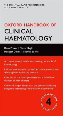 Oxford Handbook of Clinical Haematology book