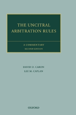 UNCITRAL Arbitration Rules book