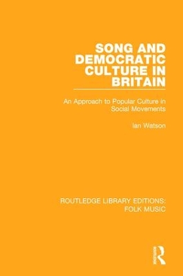 Song and Democratic Culture in Britain book