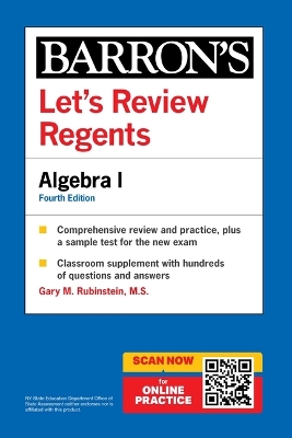 Let's Review Regents: Algebra I, Fourth Edition book