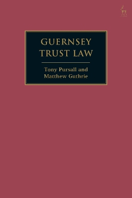 Guernsey Trust Law book