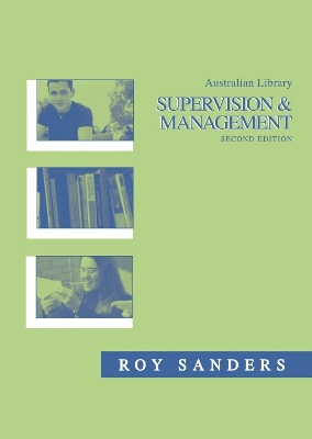 Australian Library Supervision and Management book