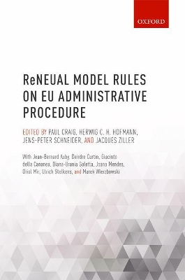 ReNEUAL Model Rules on EU Administrative Procedure book