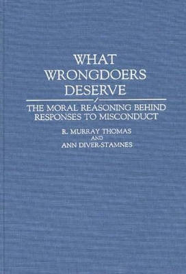 What Wrongdoers Deserve book