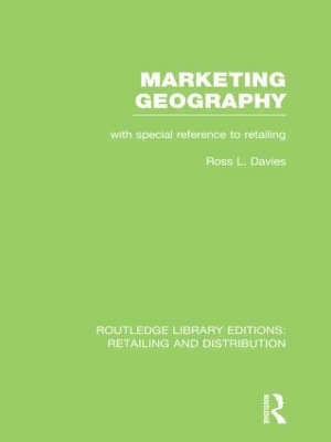 Marketing Geography by Ross Davies