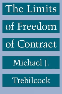 Limits of Freedom of Contract book