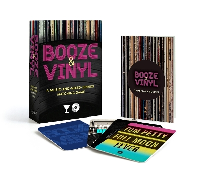 Booze & Vinyl: A Music-and-Mixed-Drinks Matching Game book