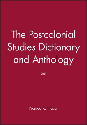 Postcolonial Studies Dictionary and Anthology Set book