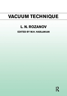 Vacuum Technique book