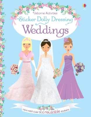 Sticker Dolly Dressing Weddings by Fiona Watt