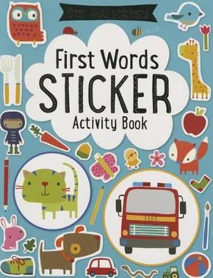 First Words Sticker Book book