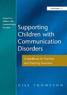Supporting Communication Disorders book