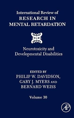 International Review of Research in Mental Retardation book