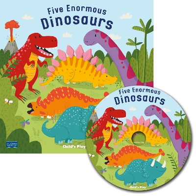 Five Enormous Dinosaurs book