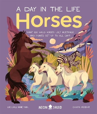 Horses (A Day in the Life): What Do Wild Horses like Mustangs and Ponies Get Up To All Day? book