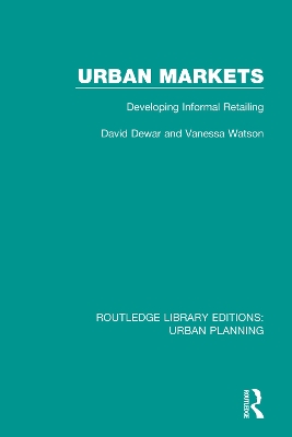 Urban Markets: Developing Informal Retailing book