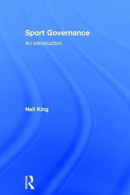 Sport Governance book