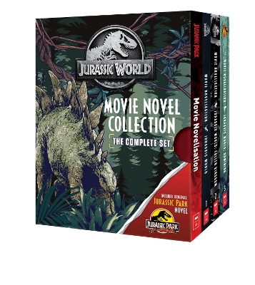 Jurassic World: Movie Novel 4-Book Collection: the Complete Set (Universal) book