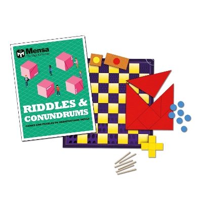 Mensa Riddles & Conundrums Pack: Games and Puzzles to Sharpen Your Skills book