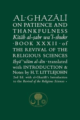 Al-Ghazali on Patience and Thankfulness book