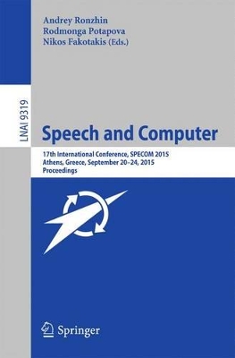 Speech and Computer book