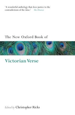 New Oxford Book of Victorian Verse book