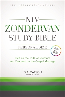 NIV Zondervan Study Bible, Personal Size, Hardcover book