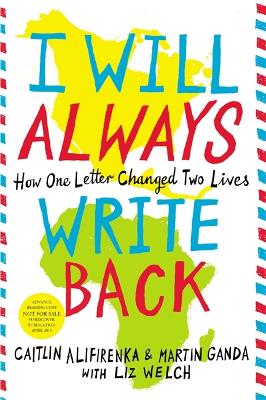 I Will Always Write Back book