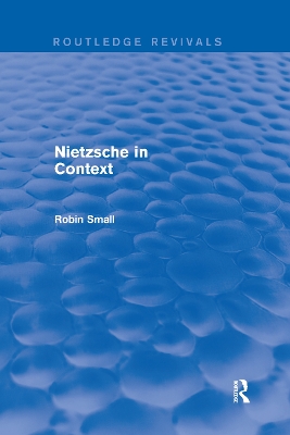 Nietzsche in Context book