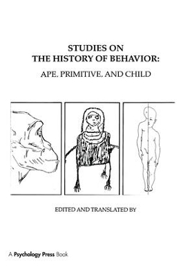 Studies on the History of Behavior book
