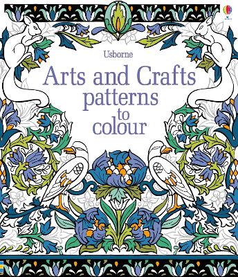 Arts & Crafts Patterns to Colour book