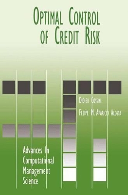 Optimal Control of Credit Risk book