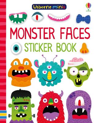 Monster Faces Sticker Book book