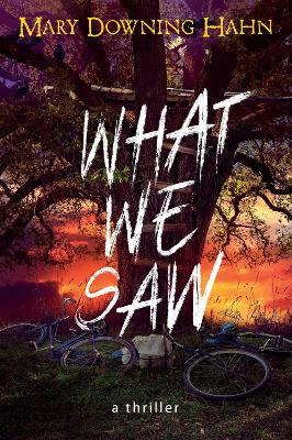 What We Saw: A Thriller by Mary Downing Hahn