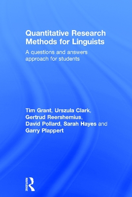 Quantitative Research Methods for Linguists book