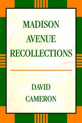 Madison Avenue Recollections book