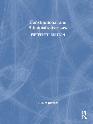 Constitutional and Administrative Law book