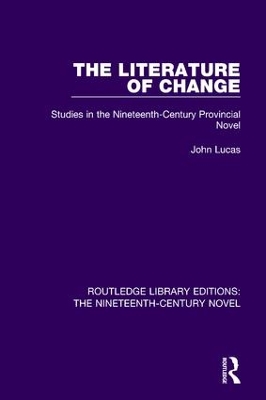 Literature of Change book