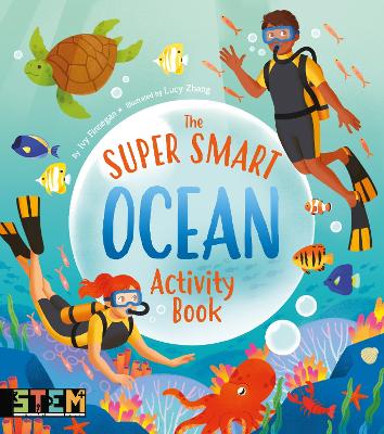 The Super Smart Ocean Activity Book by Lucy Zhang