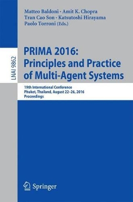 PRIMA 2016: Principles and Practice of Multi-Agent Systems book
